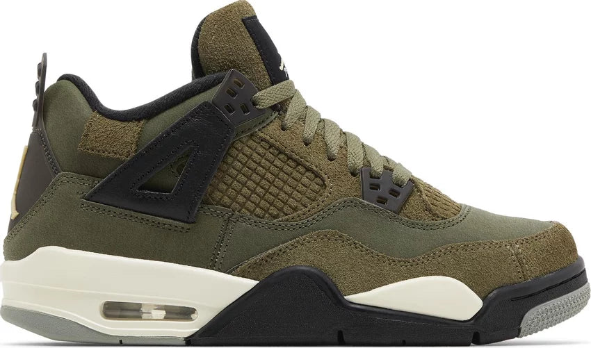 Jordan 4 Retro SE Craft Medium Olive (GS)