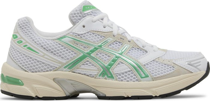 ASICS Gel-1130 White Malachite Green Off White Midsole (Women's)