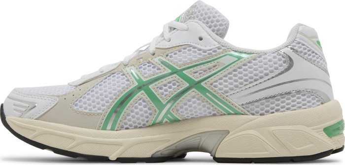 ASICS Gel-1130 White Malachite Green Off White Midsole (Women's)