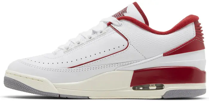 Jordan 2/3 White Varsity Red