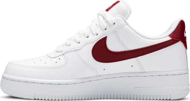 Nike Air Force 1 Low '07 White Noble Red (Women's)