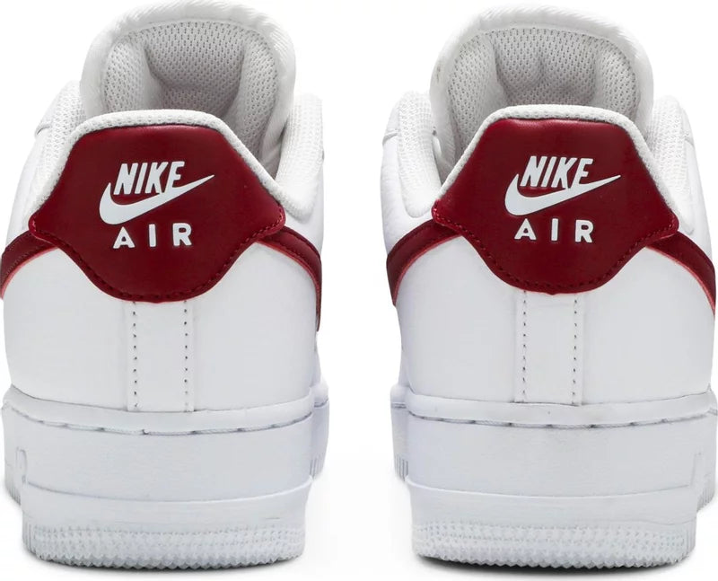 Nike Air Force 1 Low '07 White Noble Red (Women's)