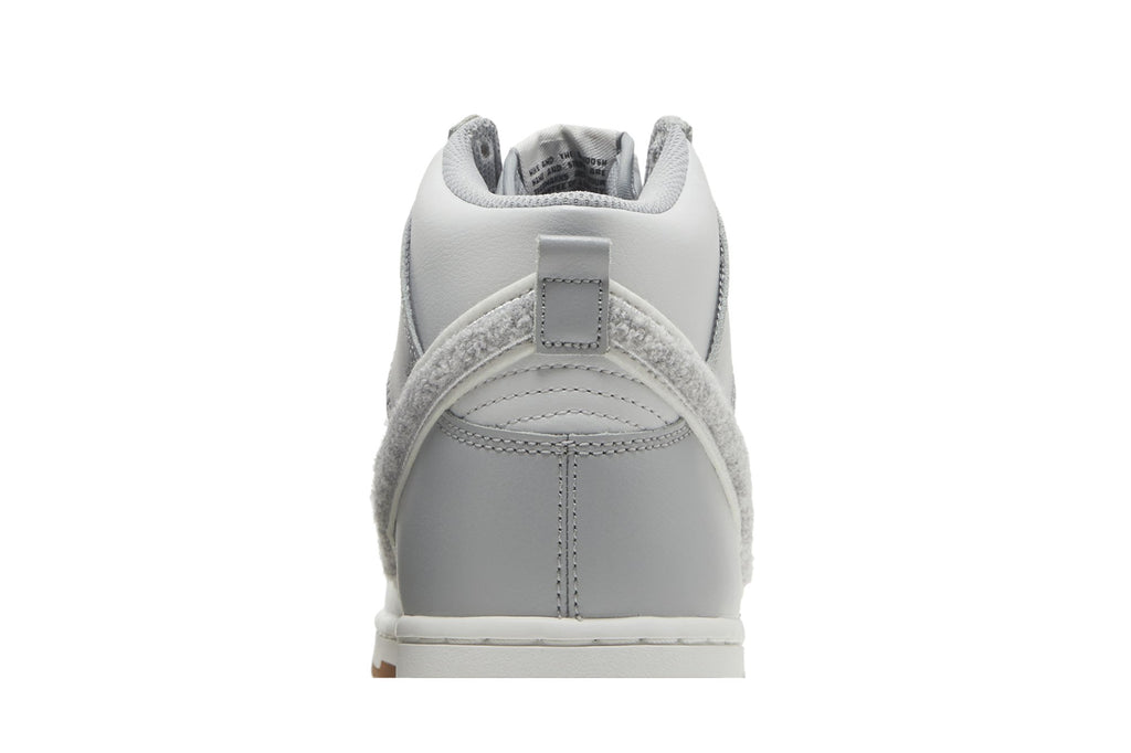 Nike Dunk High University Chenille Swoosh Light Smoke Grey - DR8805-003