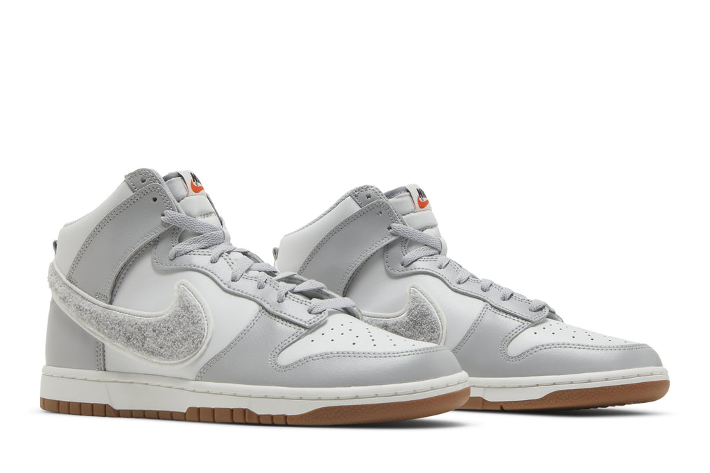 Nike Dunk High University Chenille Swoosh Light Smoke Grey - DR8805-003