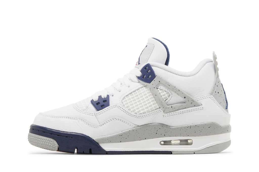 Jordan 4 Retro Midnight Navy (GS) - 408452-140