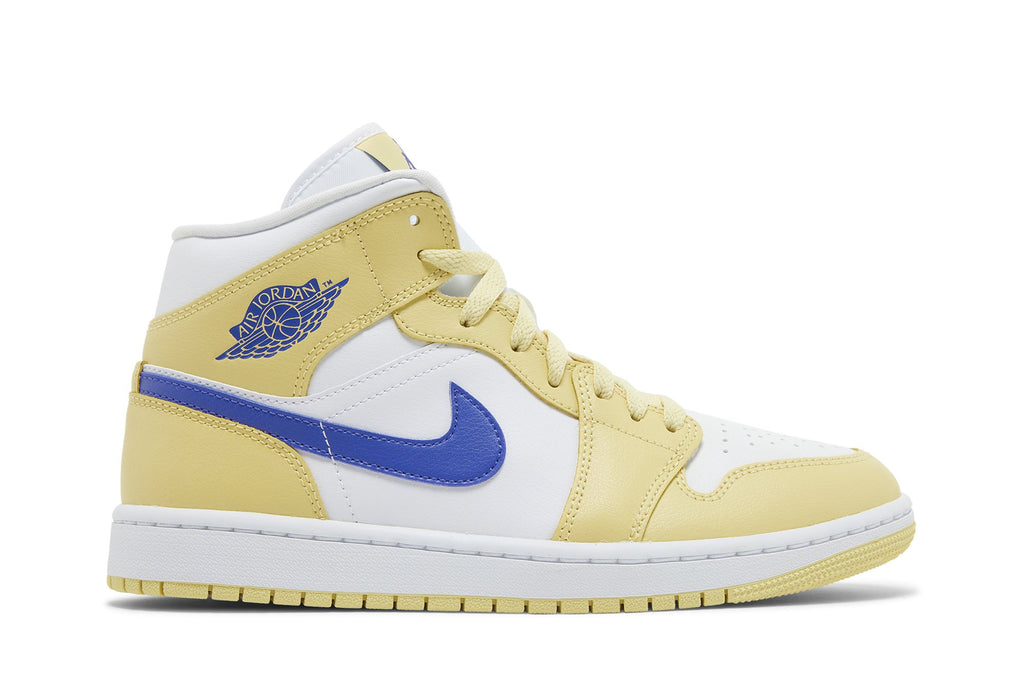 Jordan 1 Mid Lemon Wash Lapis (Women's) - BQ6472-701