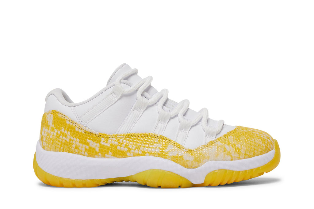 Jordan 11 Retro Low Yellow Snakeskin (Women's) - AH7860-107