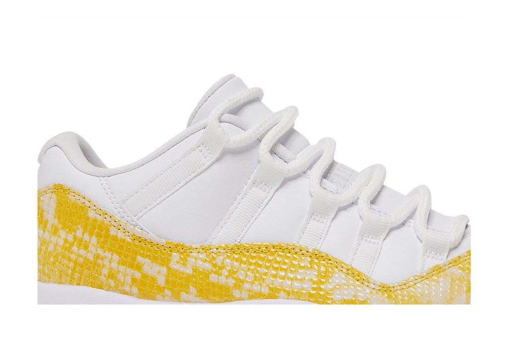 Jordan 11 Retro Low Yellow Snakeskin (Women's) - AH7860-107