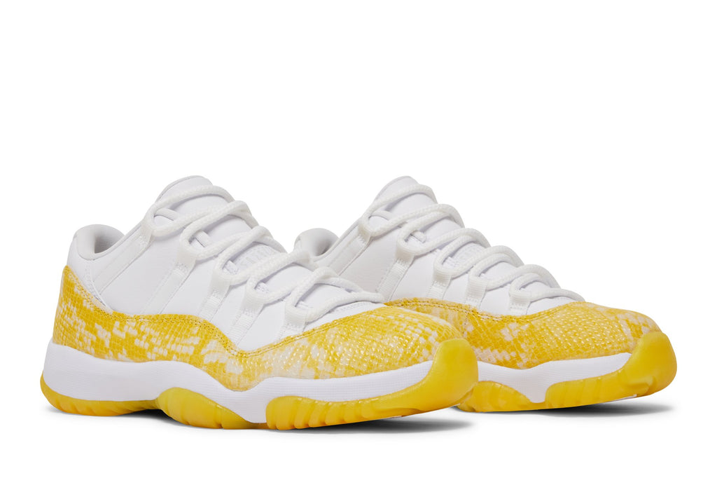 Jordan 11 Retro Low Yellow Snakeskin (Women's) - AH7860-107