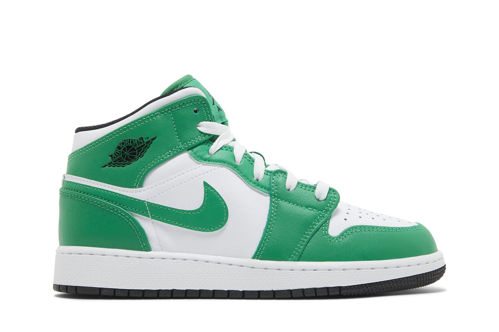 Jordan 1 Mid Lucky Green (GS) - DQ8423-301