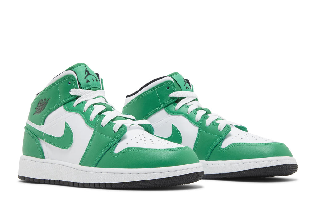 Jordan 1 Mid Lucky Green (GS) - DQ8423-301