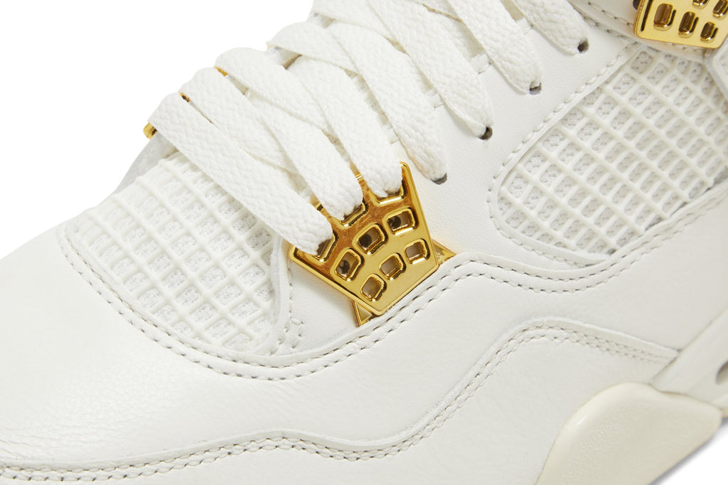 Jordan 4 Retro Metallic Gold (Women's) - AQ9129-170