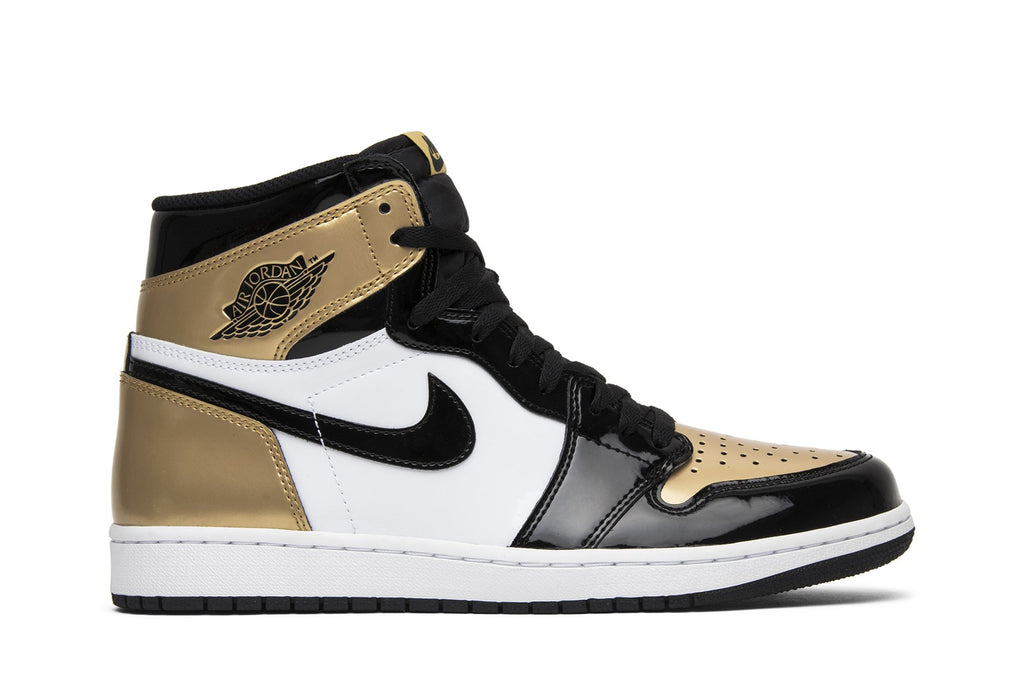 Jordan 1 Retro High NRG Patent Gold Toe - 861428-007