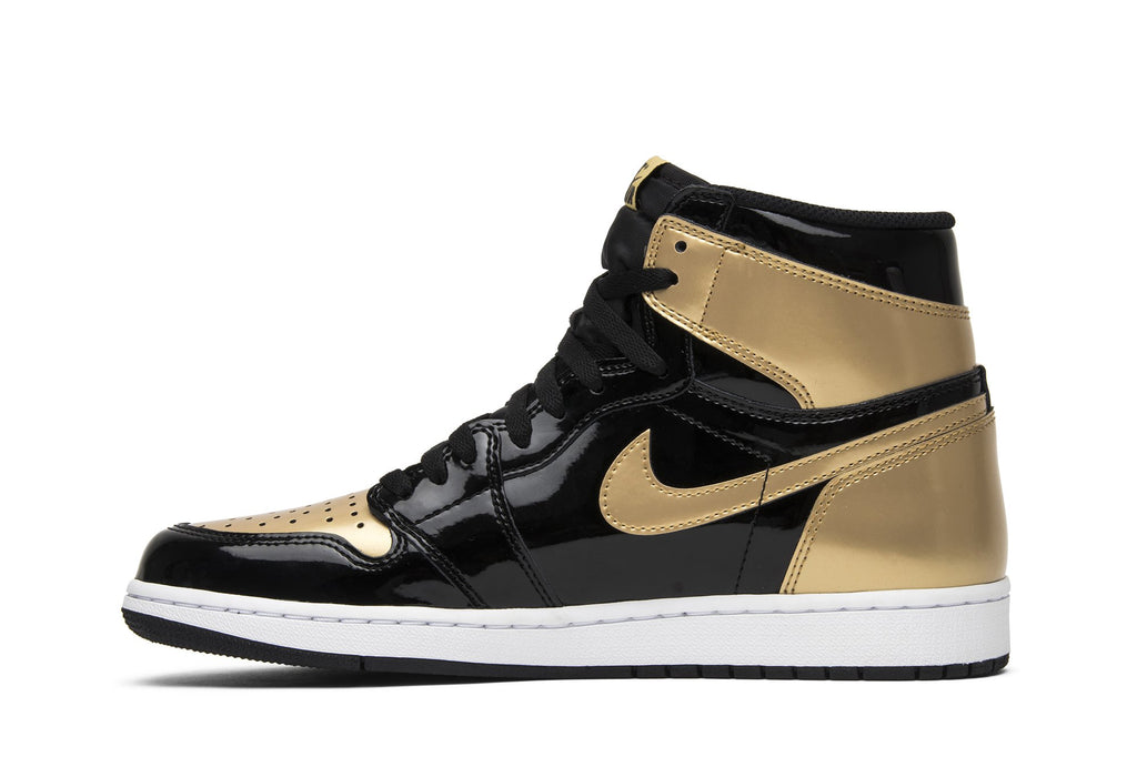 Jordan 1 Retro High NRG Patent Gold Toe - 861428-007