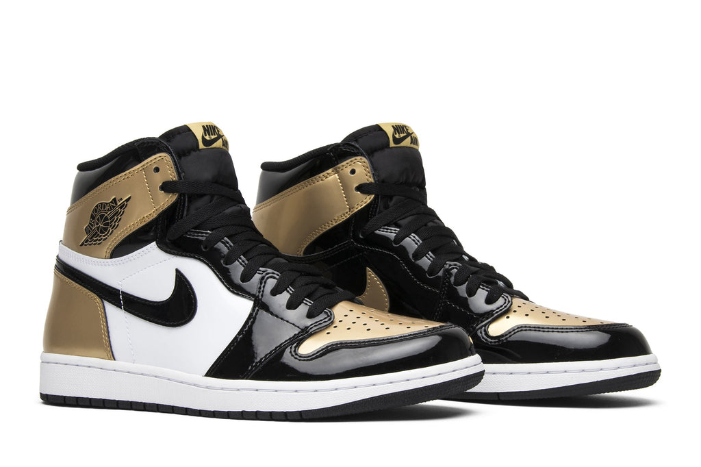 Jordan 1 Retro High NRG Patent Gold Toe - 861428-007