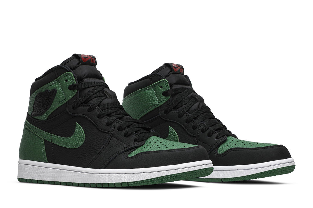 Jordan 1 Retro High Pine Green Black - 555088-030