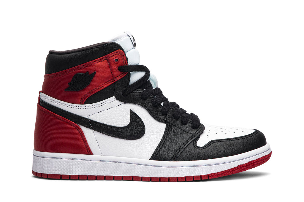 Jordan 1 Retro High Satin Black Toe (Women's) - CD0461-016