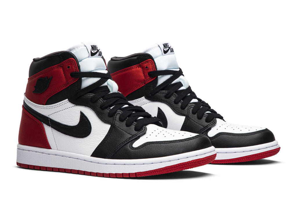 Jordan 1 Retro High Satin Black Toe (Women's) - CD0461-016