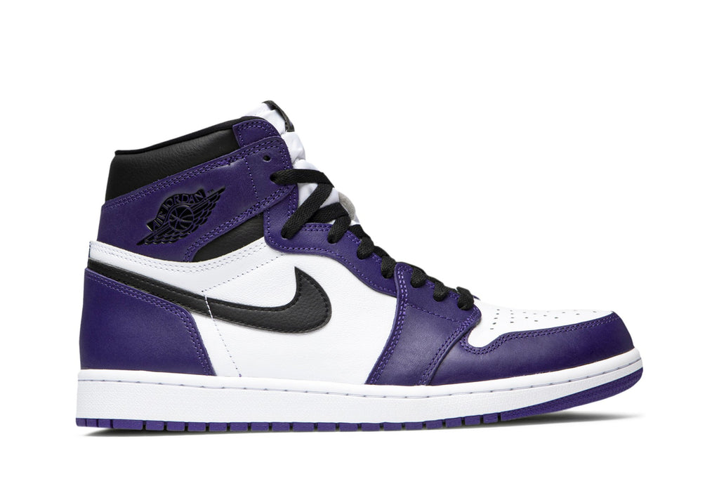 Jordan 1 Retro High Court Purple White - 555088-500