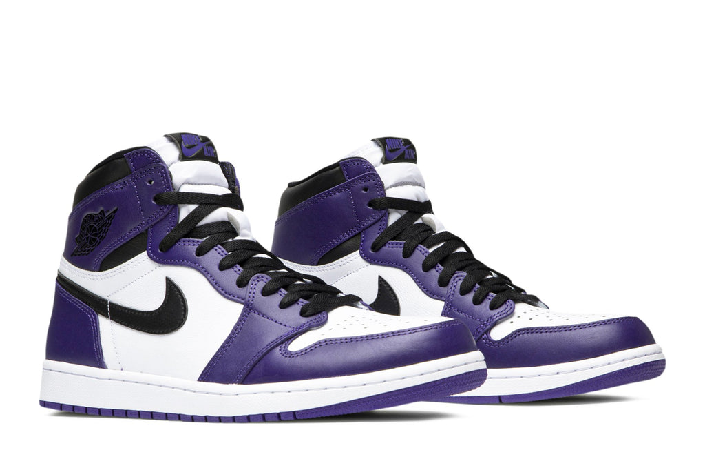 Jordan 1 Retro High Court Purple White - 555088-500