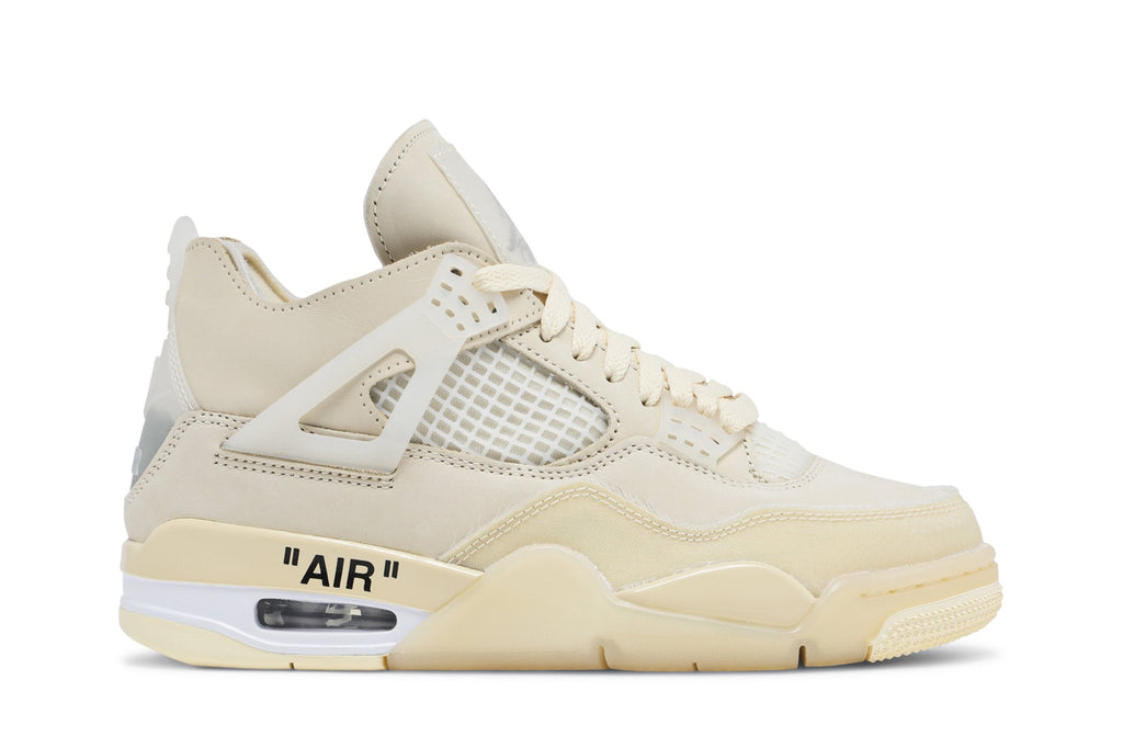 Jordan 4 Retro Off-White Sail (Women's) - CV9388-100