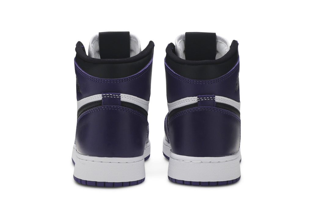 Jordan 1 Retro High Court Purple White (GS) - 575441-500