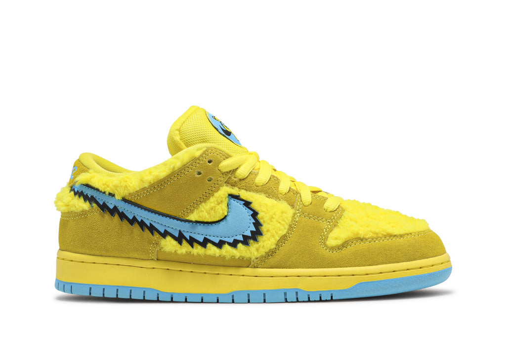 Nike SB Dunk Low Grateful Dead Bears Opti Yellow - CJ5378-700