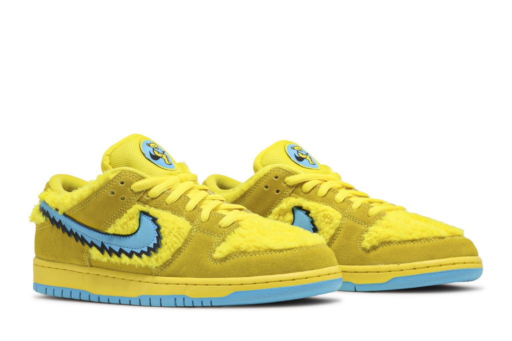 Nike SB Dunk Low Grateful Dead Bears Opti Yellow - CJ5378-700