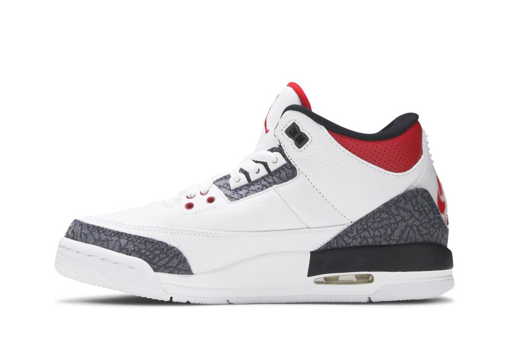 Jordan 3 Retro SE Fire Red Denim (GS) - CZ6634-100