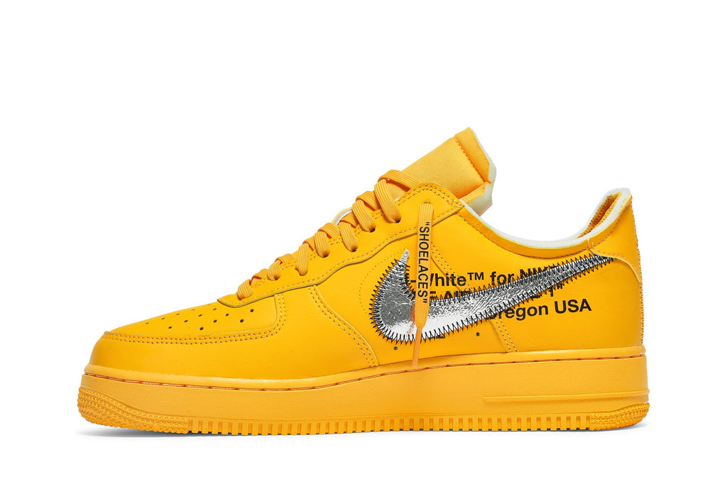 Nike Air Force 1 Low Off-White ICA University Gold - DD1876-700