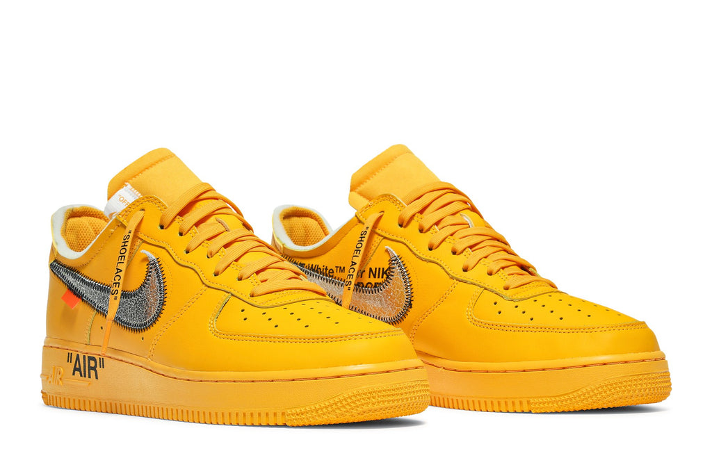 Nike Air Force 1 Low Off-White ICA University Gold - DD1876-700