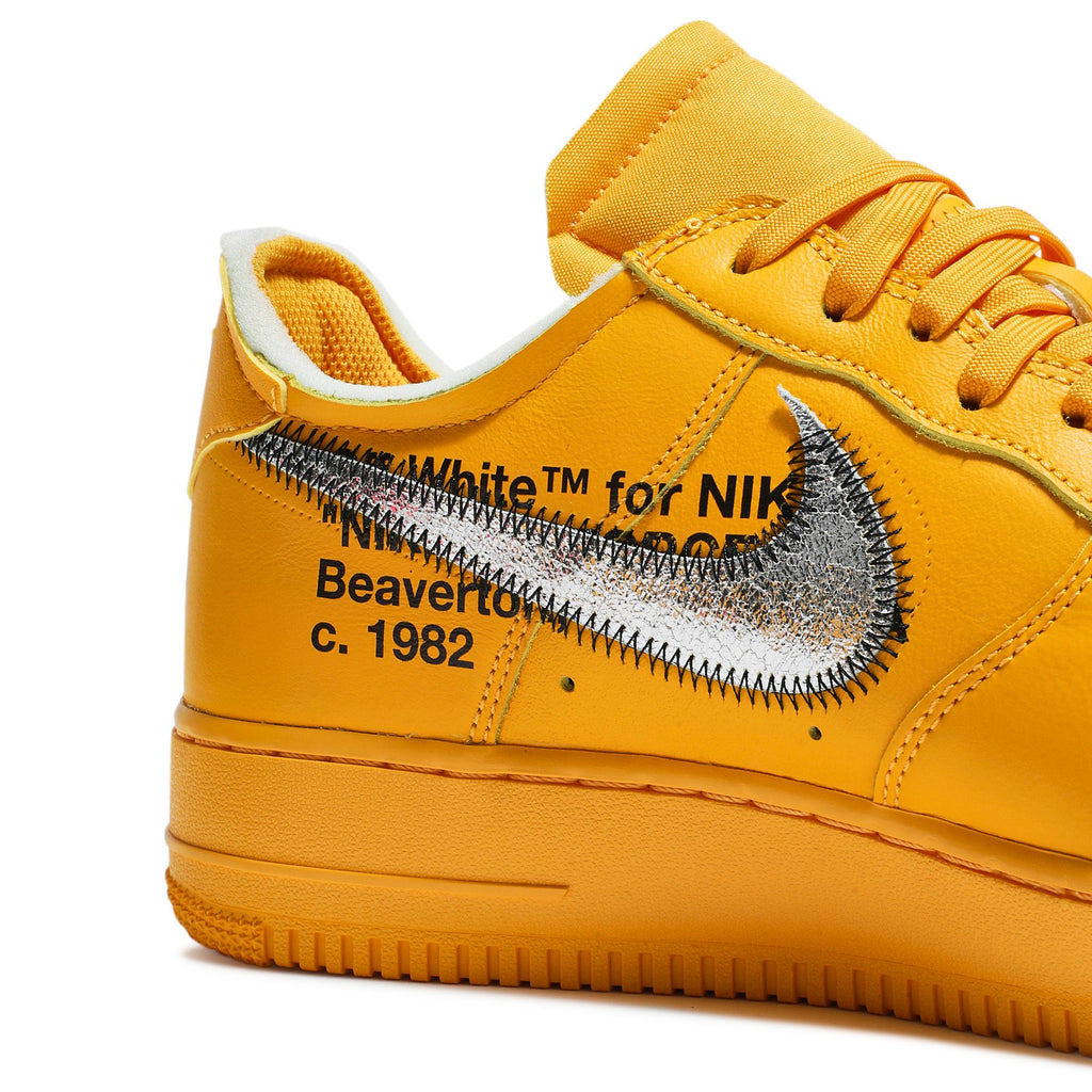 Nike Air Force 1 Low Off-White ICA University Gold - DD1876-700