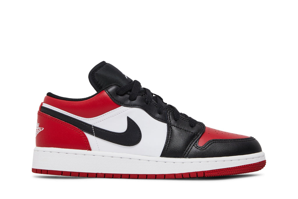 Jordan 1 Low Bred Toe (GS) - 553560-612