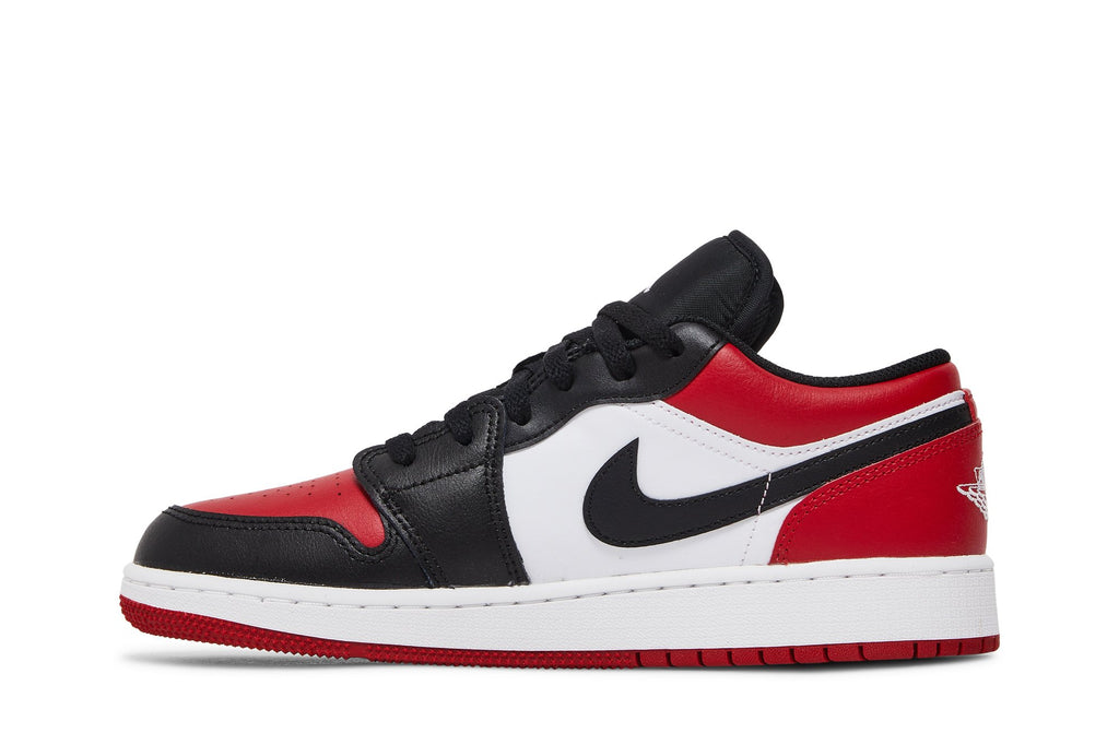 Jordan 1 Low Bred Toe (GS) - 553560-612