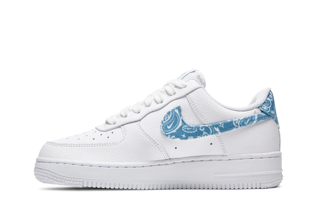 Nike Air Force 1 Low '07 Essential White Worn Blue Paisley (Women's) - DH4406-100