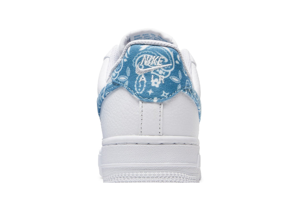 Nike Air Force 1 Low '07 Essential White Worn Blue Paisley (Women's) - DH4406-100