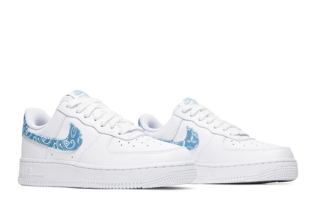 Nike Air Force 1 Low '07 Essential White Worn Blue Paisley (Women's) - DH4406-100