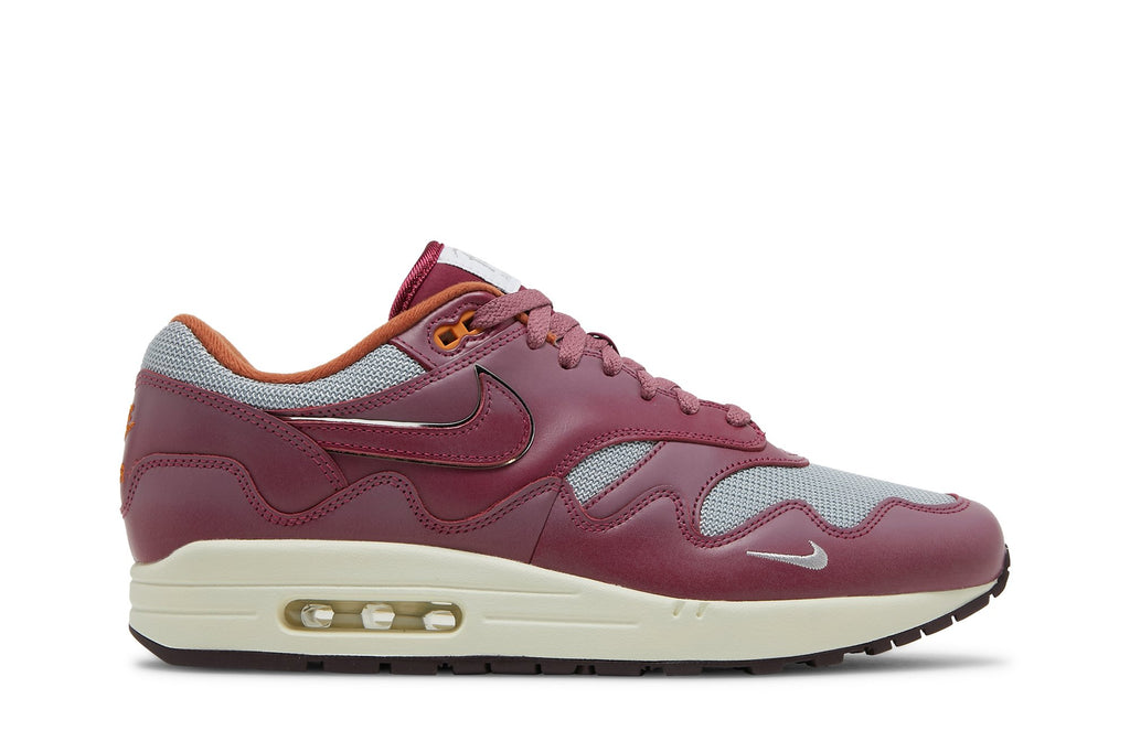 Nike Air Max 1Patta Waves Rush Maroon (with Bracelet) - DO9549-001