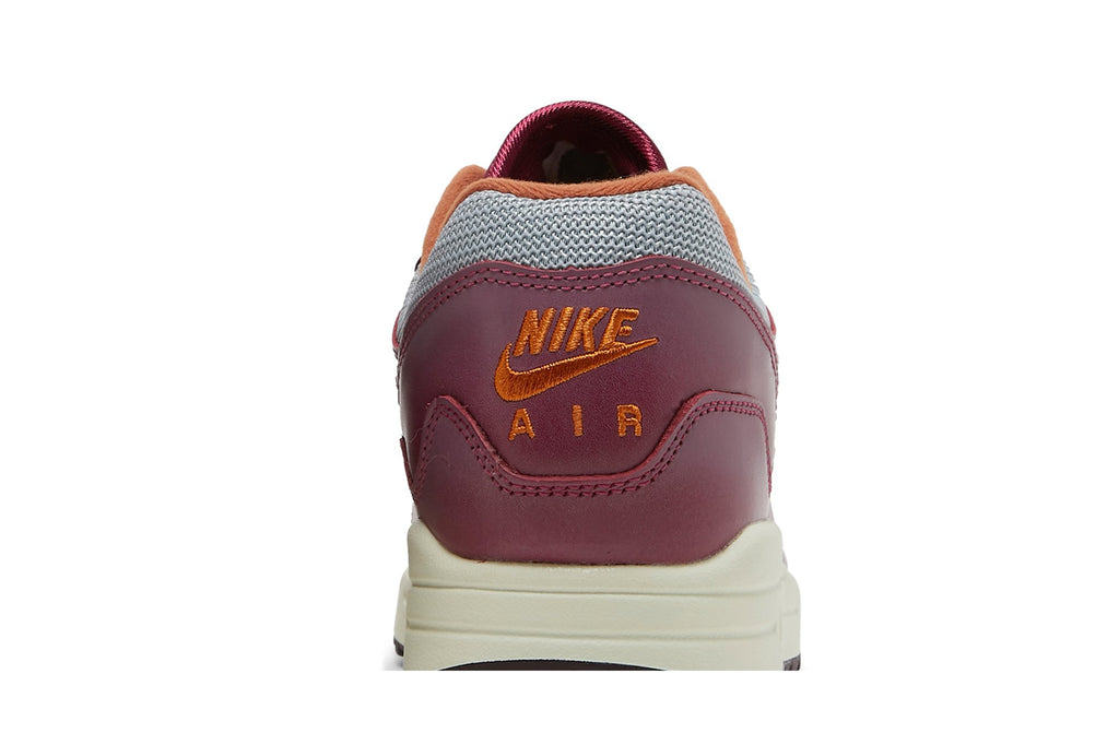 Nike Air Max 1Patta Waves Rush Maroon (with Bracelet) - DO9549-001