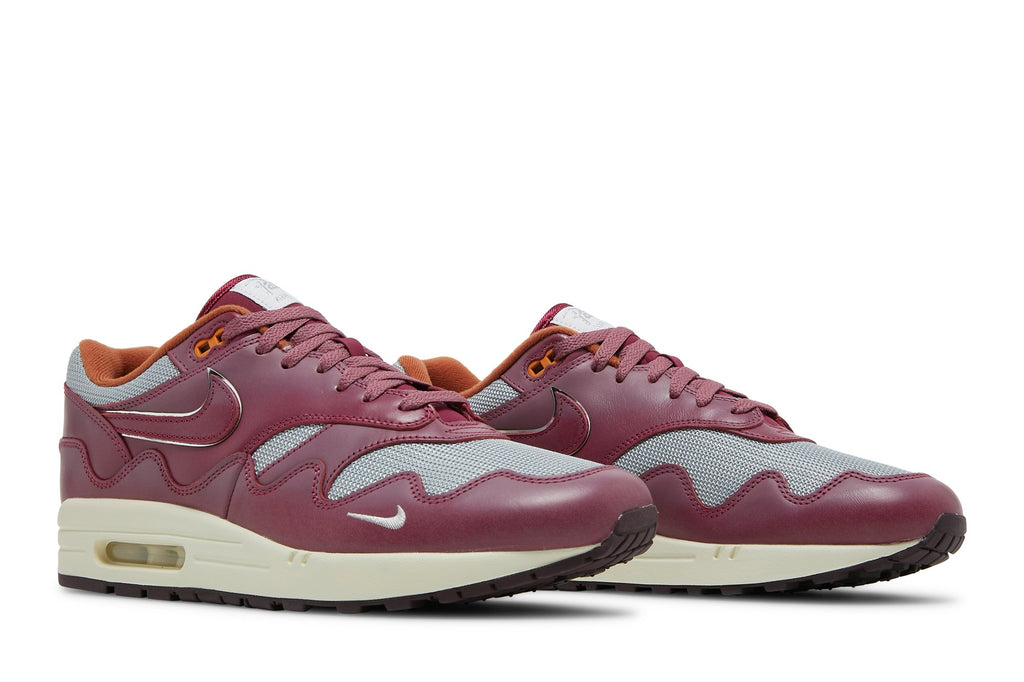 Nike Air Max 1Patta Waves Rush Maroon (with Bracelet) - DO9549-001