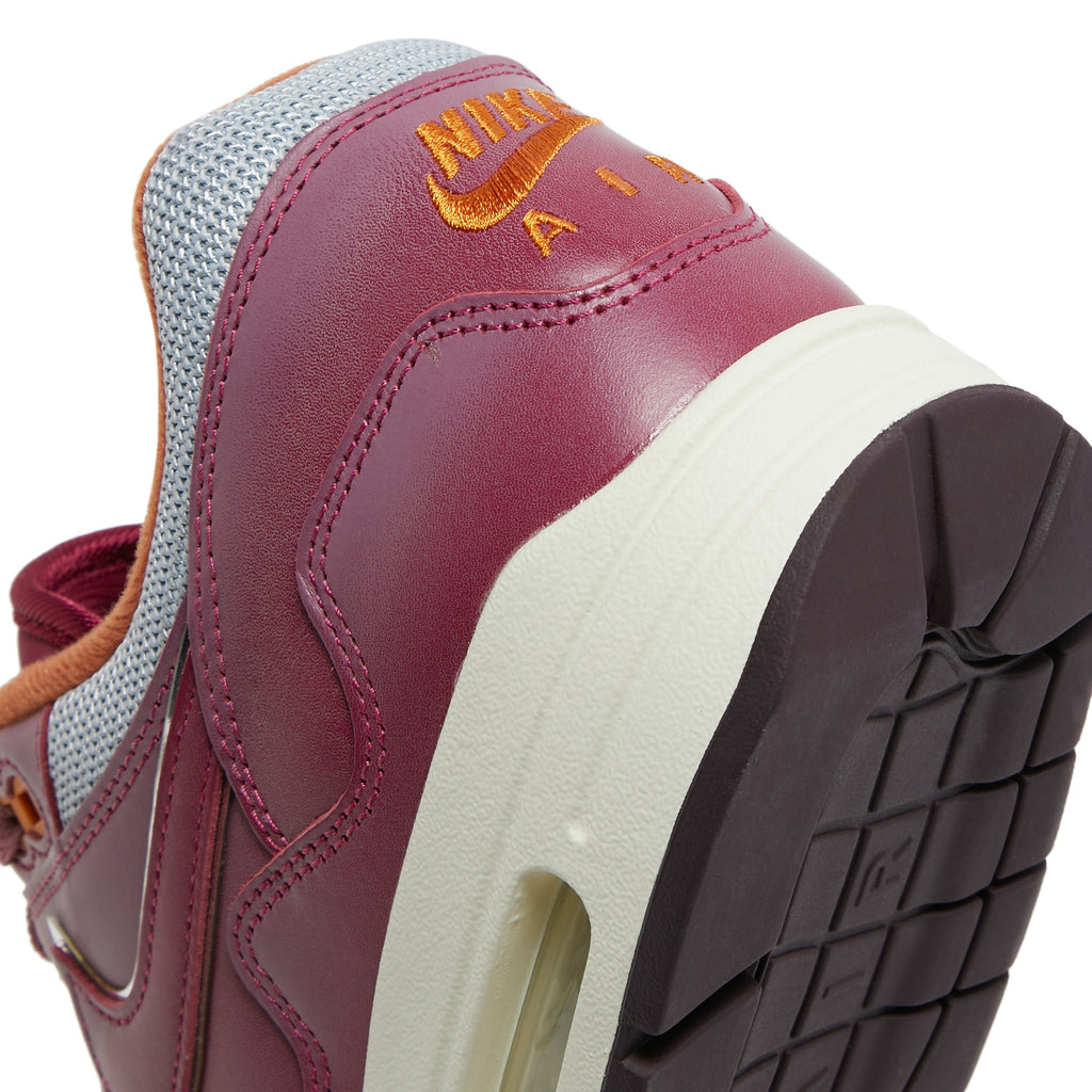 Nike Air Max 1Patta Waves Rush Maroon (with Bracelet) - DO9549-001