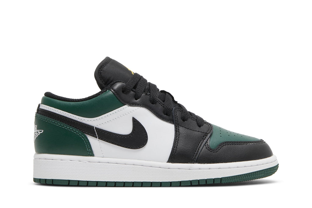 Jordan 1 Low Green Toe (GS) - 553560-371