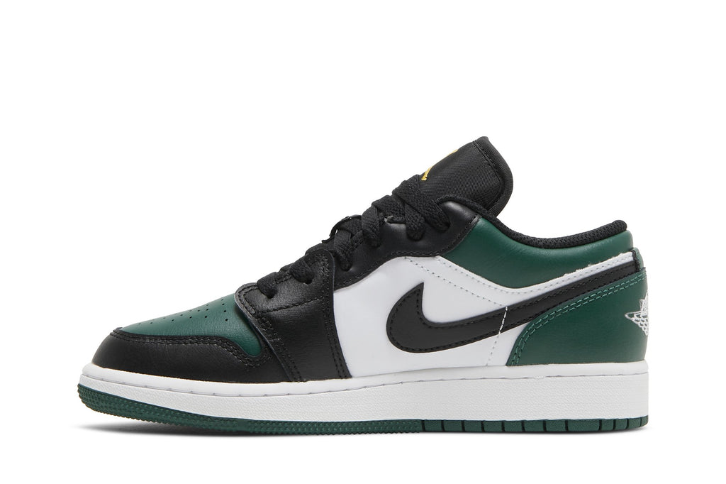 Jordan 1 Low Green Toe (GS) - 553560-371