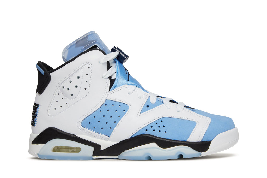 Jordan 6 Retro UNC White (GS) - 384665-410