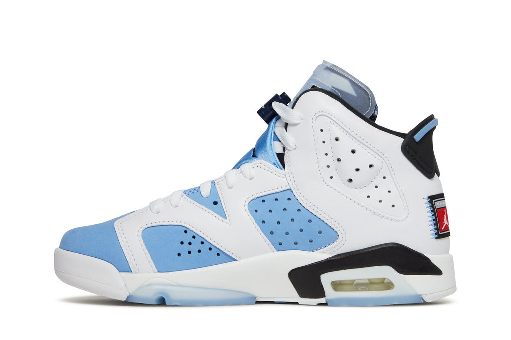 Jordan 6 Retro UNC White (GS) - 384665-410