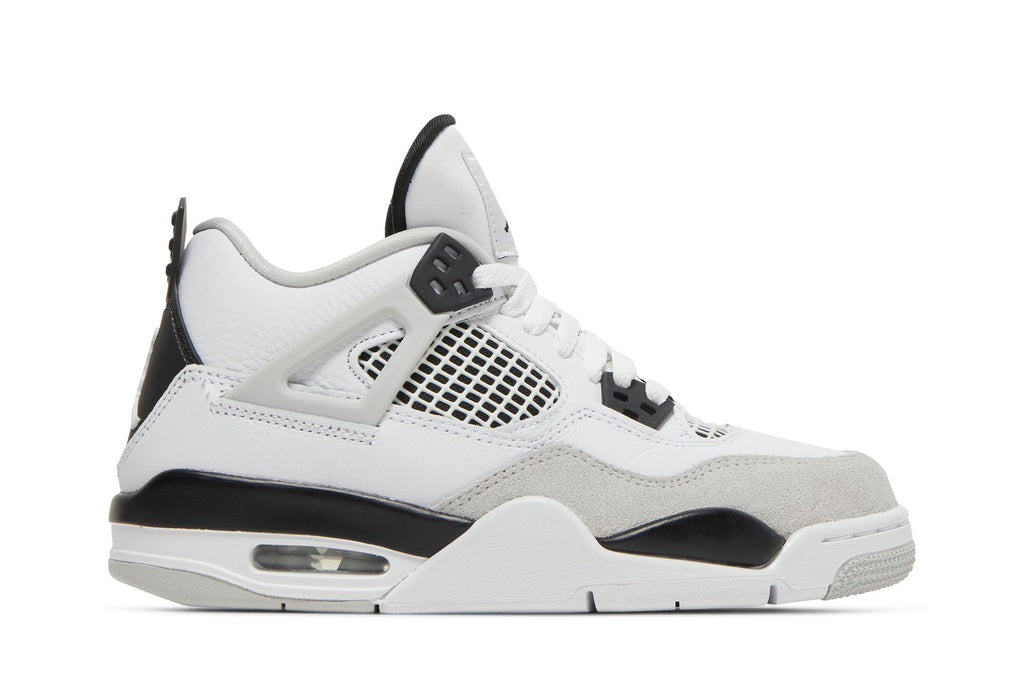 Jordan 4 Retro Military Black (GS) - 408452-111