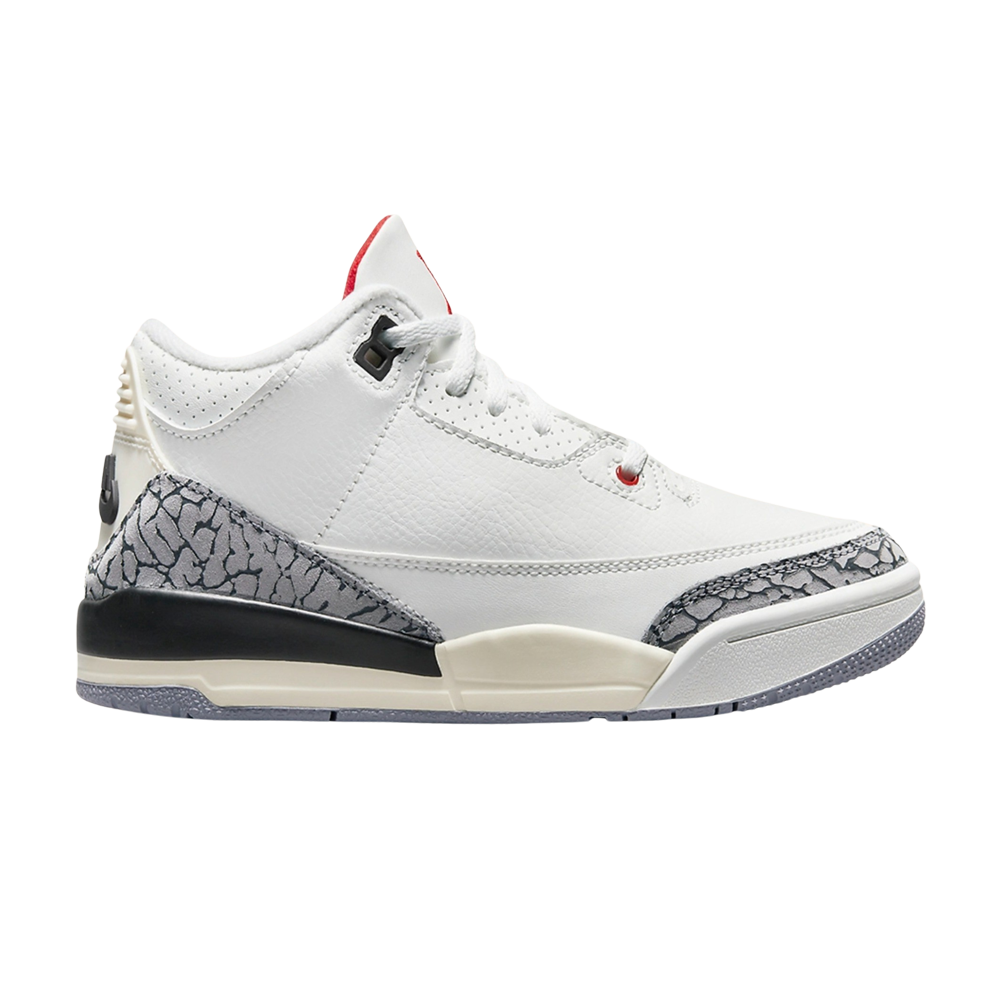 Jordan 3 Retro White Cement Reimagined (PS) - DM0966-100