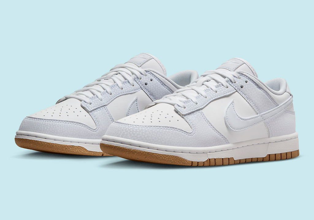  W Nike Dunk Low Next Nature "White/Football Grey" - FN6345-100